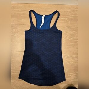Lululemon Athletica Navy Blue Tank Top